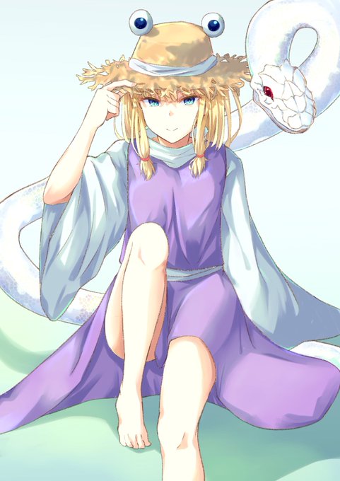 諏訪子様描きました〜

#洩矢諏訪子
#東方project 