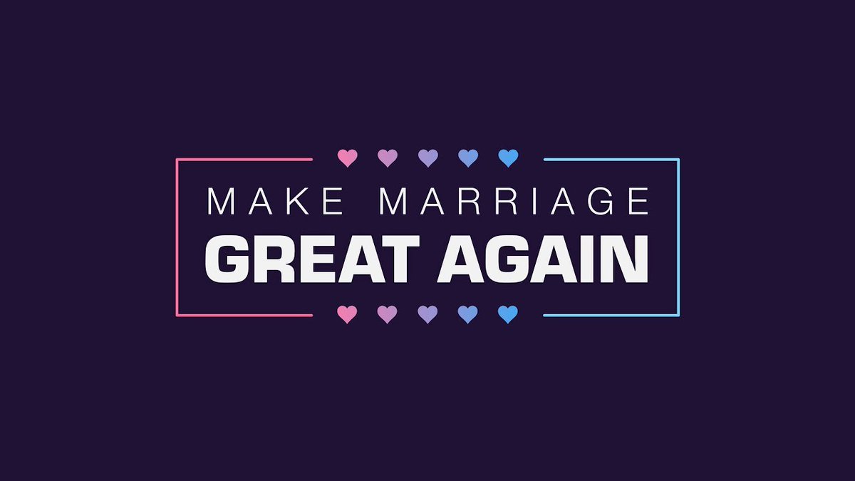 You act differently when you go all in. Relationships are no different.Let's Make Marriage Great Again.9/