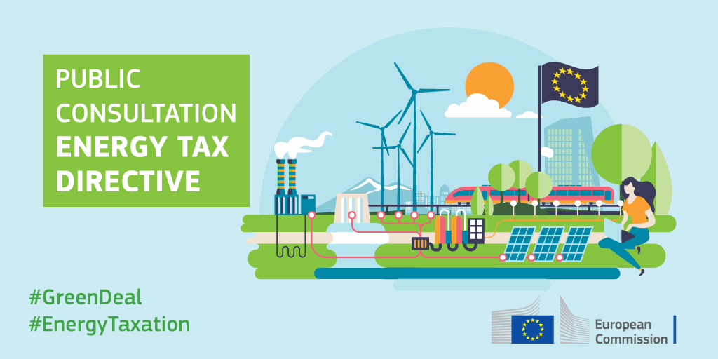 #GreenTaxation: How should the rules for energy taxation be revised, to support the EU’s climate goals? We want to hear your views. Click here to join the public consultation.  

👉europa.eu/!fB39uj 

#GreenDeal #EnergyTaxation
