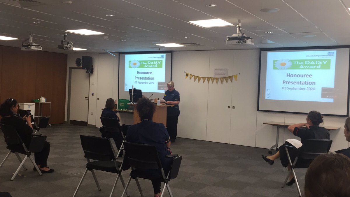 DAISY Award London (@daisyawardldn) on Twitter photo Congratulations to CNS Talia Merricks, 2nd Q #daisyaward <a href="/DAISY4Nurses/">DAISY Foundation</a> winner <a href="/uclh/">UCLH</a>!Fantastic to have patient reading their nominations through pre-recorded video feed! Thank you @FloPanelCoates @vsweeney431 <a href="/NatillaHenry/">Natilla Henry</a> Claire Nicholas &Team <a href="/HFosbery/">Hannah Fosbery</a> <a href="/WBurog/">Walter Burog 💙</a> @ANTT_org Congratulations to CNS Talia Merricks, 2nd Q #daisyaward <a href="/DAISY4Nurses/">DAISY Foundation</a> winner <a href="/uclh/">UCLH</a>!Fantastic to have patient reading their nominations through pre-recorded video feed! Thank you @FloPanelCoates @vsweeney431 <a href="/NatillaHenry/">Natilla Henry</a> Claire Nicholas &Team <a href="/HFosbery/">Hannah Fosbery</a> <a href="/WBurog/">Walter Burog 💙</a> @ANTT_org