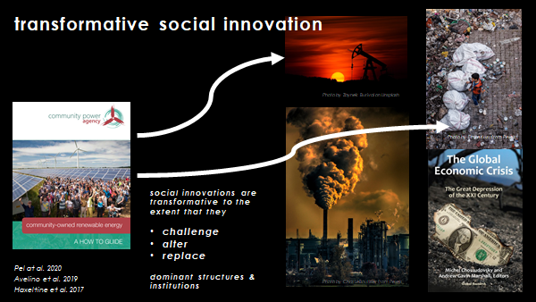 How can social innovations gain power while maintaining &amp; increasing their transformative potential? My #ISIRC2020 slides on power paradoxes in transformative social innovation are now online: slideshare.net/secret/J3K1P2n…