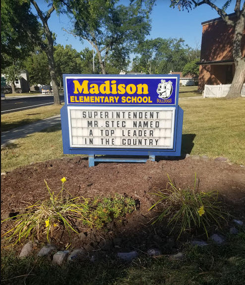 Congratulations to Superintendent Ted Stec!  He was named one of the top 25 superintendents in the country.  We are so proud of him and to be part of the D44 family!