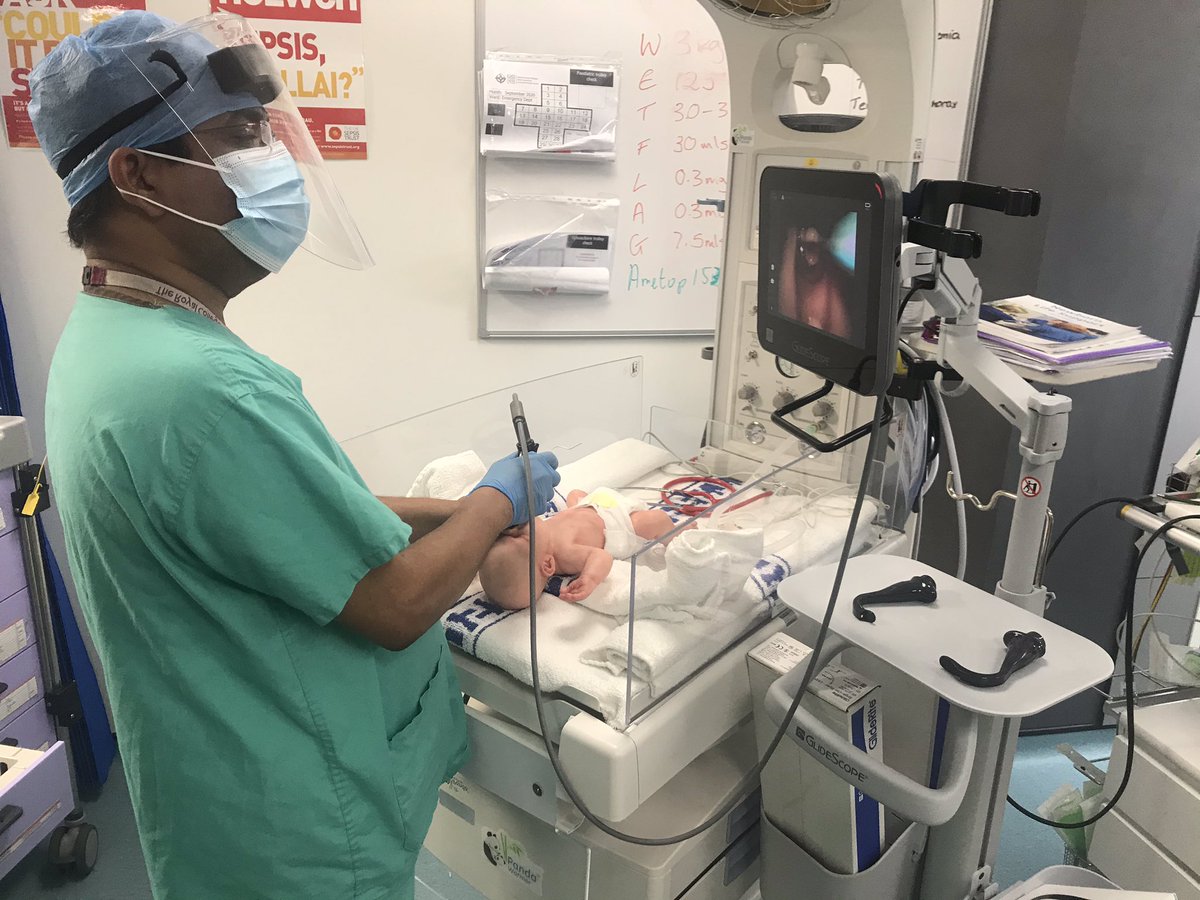 SnowdoniaEM's tweet photo. In situ paediatric airway training on our new @GlideScopeVL kit and our @Lifecast_Body babies @YGEDBangor https://t.co/91JPN4FMEl