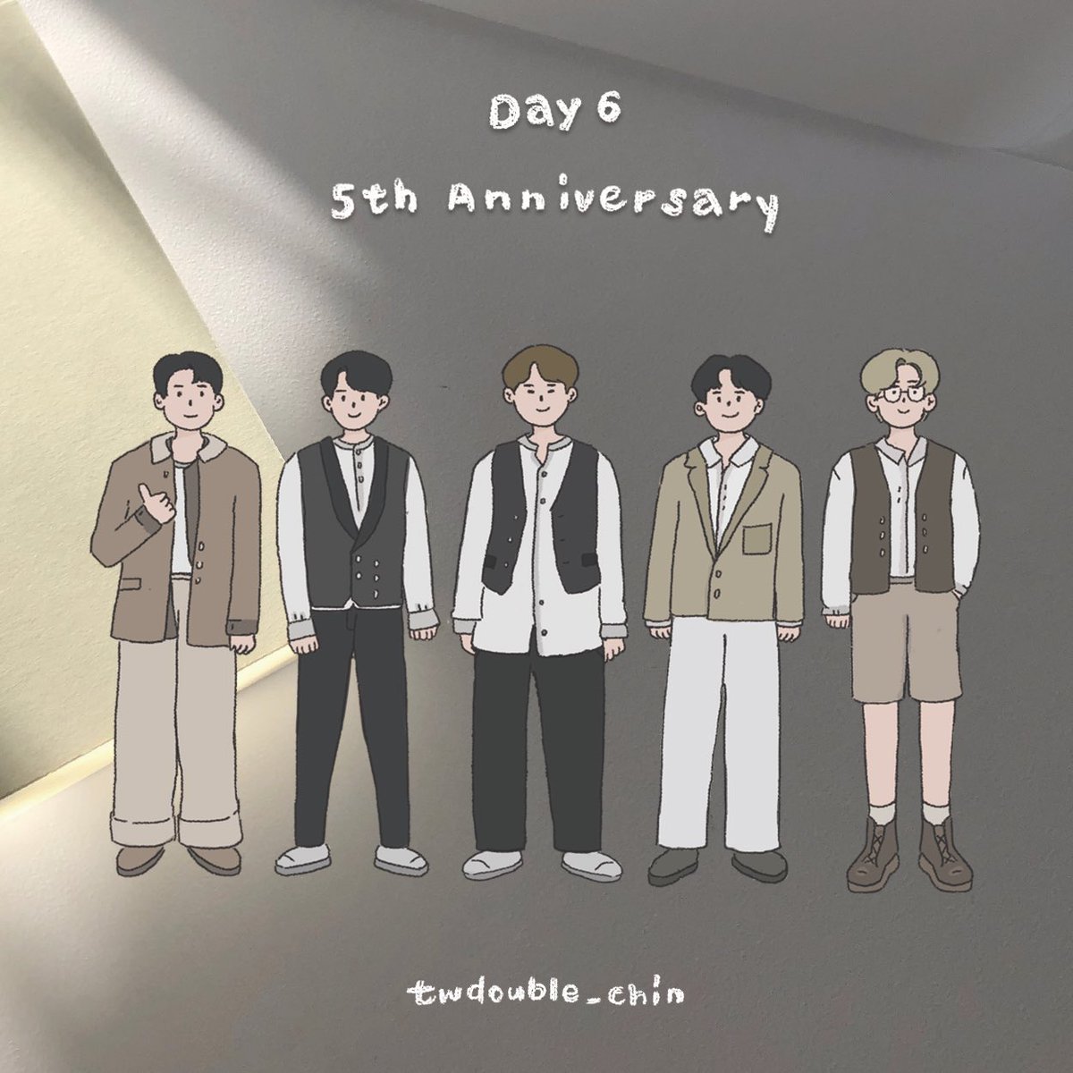 twdouble_chin's tweet photo. 🐥🐻🦊🐰🐶

#5YearsWithDay6 

@day6official @Jae_Day6 
@Dw_day6_drummer 
#Day6 #데이식스 #Fanart #Day6Fanart https://t.co/Rzsfbl5Zru