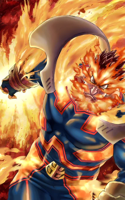 ヒロアカ ラクガキ
エンデヴァー

#ヒロアカ
#僕のヒーローアカデミア 
#heroaca_a 
#エンデヴァー 