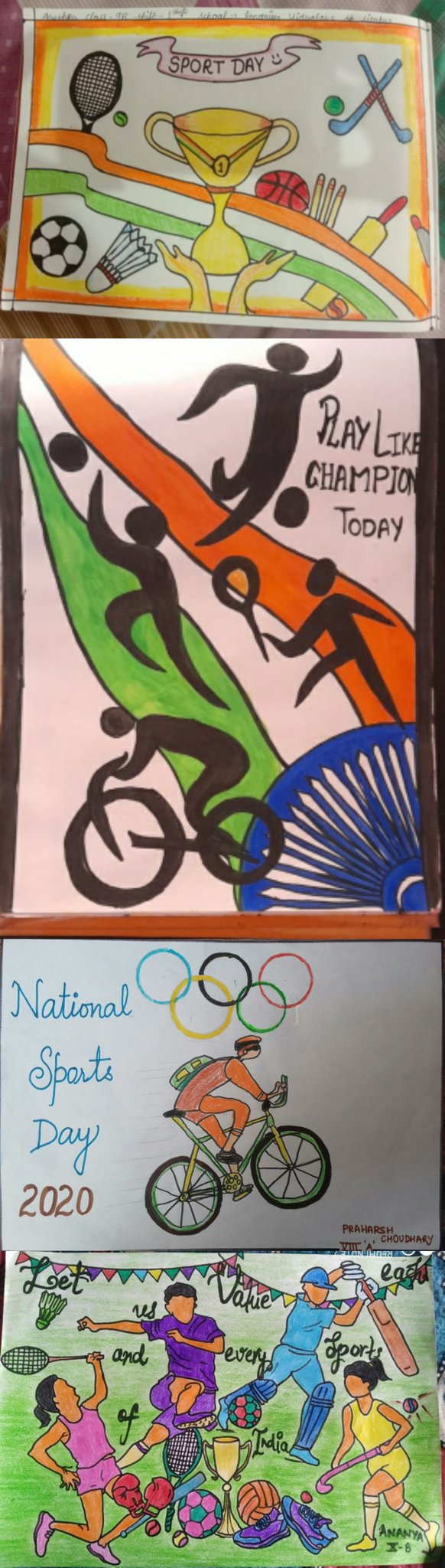 Top more than 142 poster sports day drawing best seven.edu.vn