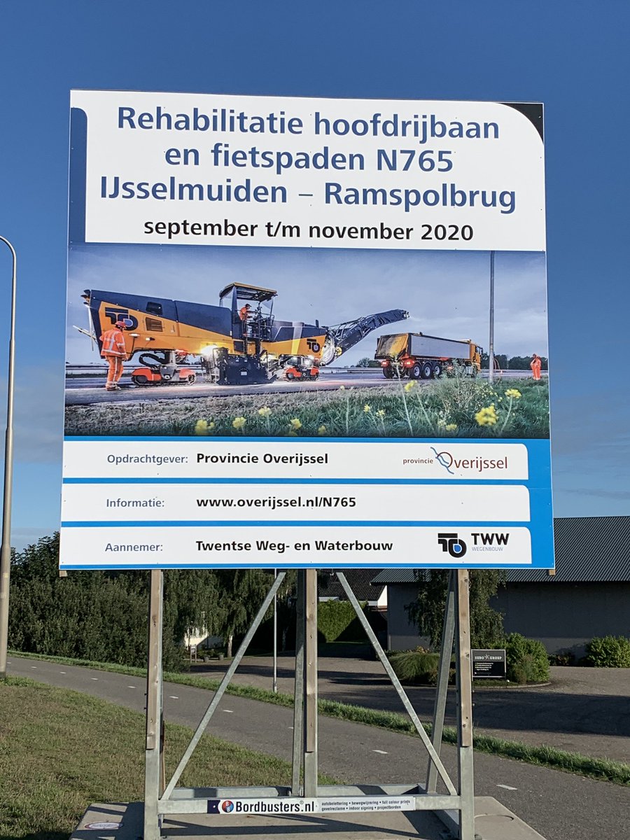Let op!
14 september t/m 27 september is er verkeershinder op weg naar onze Stalling en werkplaats. Houdt daar rekening mee.