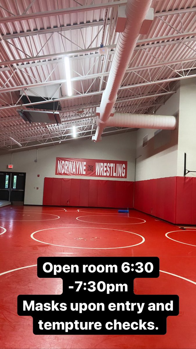 Open room 6:30-7:30pm Thursday’s . Masks upon entry and temperature checks.