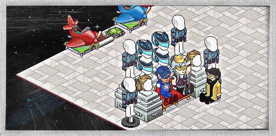 ⚠️SÚPER SORTEAZO⚠️

🏆 PREMIAZOS:
1️⃣ y 2️⃣: Minimoños traseros
3️⃣: Trono royal
4️⃣ a 7️⃣: Visor Ciberpunk
8️⃣ a 🔟: Armadura Ciberpunk

✅ PASOS:
📌 Seguir <a href="/BazzingaHB/">Alex.</a> y <a href="/HabboMaquetoII/">Maquitán América</a> 
📌 RT y FAV. 💛
📌 Tag 1 amix ciberpunk.

Fin: 9/09. Mucha suerte. 🍀😉