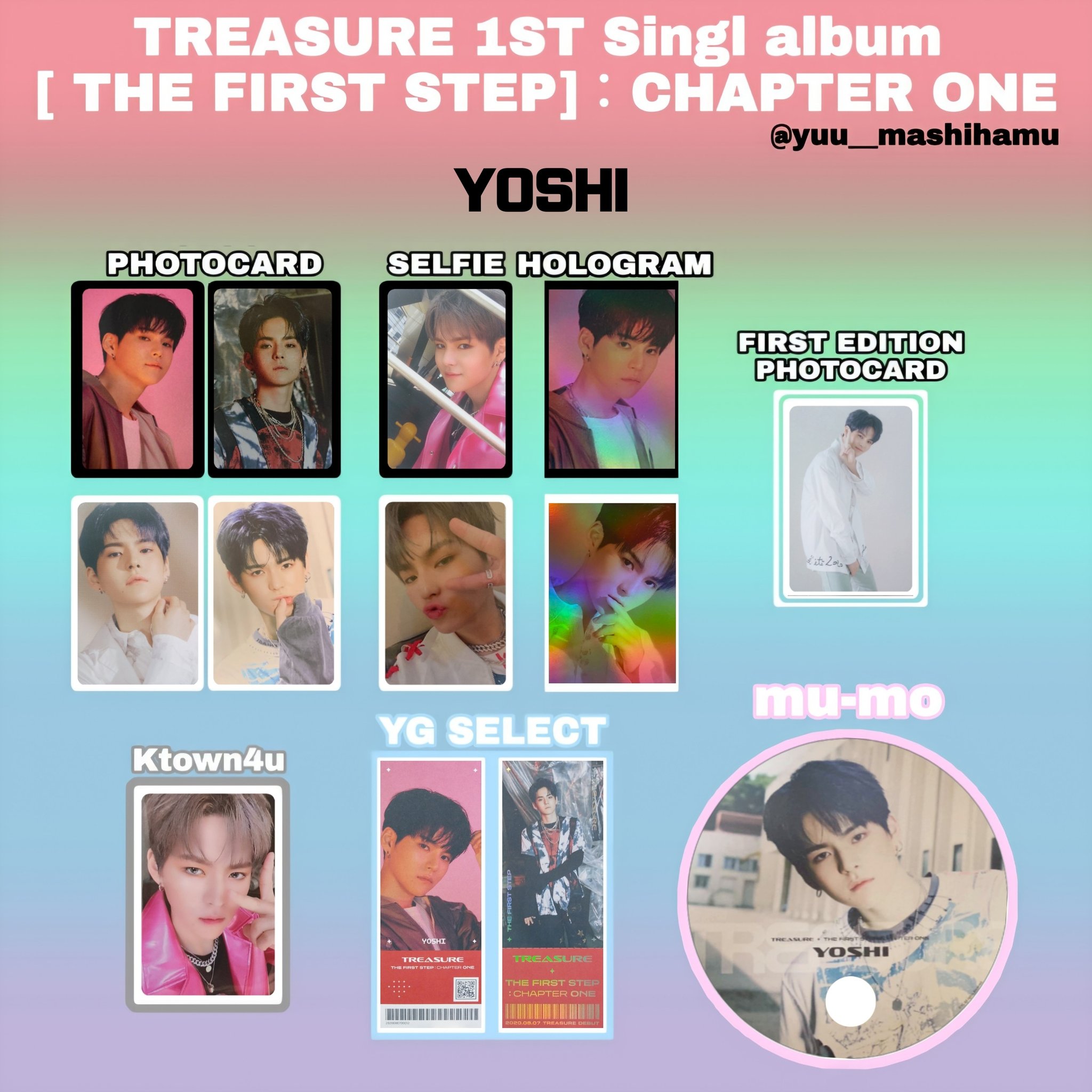 はこぽす対応商品 Treasure - yoshi 限定 yg ヨシ select はこぽす対応商品 Treasure - yoshi 限定 yg ヨシ select