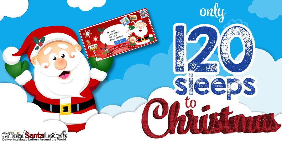 OfficialSanta's tweet photo. Today is...
 120 Sleeps to Christmas 🗓️
#CountdownToChristmas
#OfficialSanta #Countdown
#Christmas #Christmas2020 https://t.co/vqQtGNrgZQ