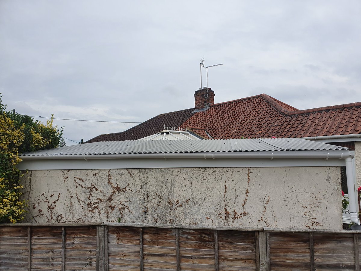 Recent roof replacement completed in Horstead.