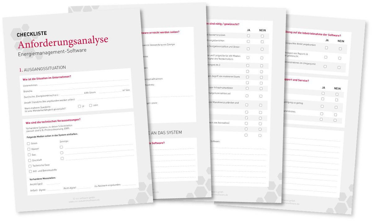 cccsoftwaregmbh's tweet photo. #Energiemanagementsoftware: Anforderungen an ein neues System einfach erfassen ✏️ Checkliste zum Downloaden 📋 >>> https://t.co/zlTic8oLOx | #energiemanagement https://t.co/BmVXUOWrMI