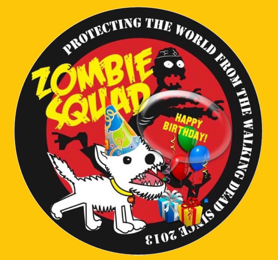 🎂Wishing a very🎈HAPPY BIRTHDAY🎉 to FRED & LING’s MOM.🎁 We hope you have a pawtastic time celebrating your special day, pal. RaaAAA!! 💜🎂🎈🎁🍾🥂🍸🎉 @carsenault5 @ZombieSquadHQ #ZSHQ