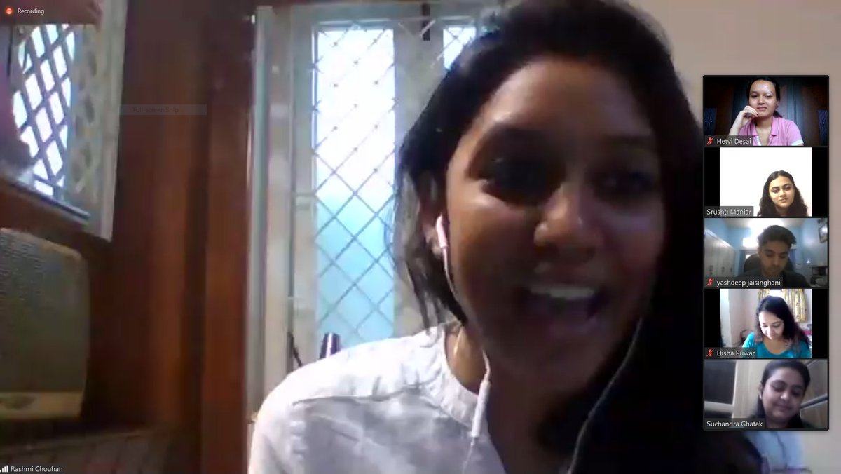 uslm_KU's tweet photo. Day 3 of the #WassupUSLM #InductionProgramme2020 -of Unitedworld School of Liberal Arts and Mass Communication #uslm got more informative and innovative, as Sukirti Dwivedi @SukirtiDwivedi, a renowned Journalist from @ndtvindia, was the key speaker. https://t.co/rzXoYFwxpP