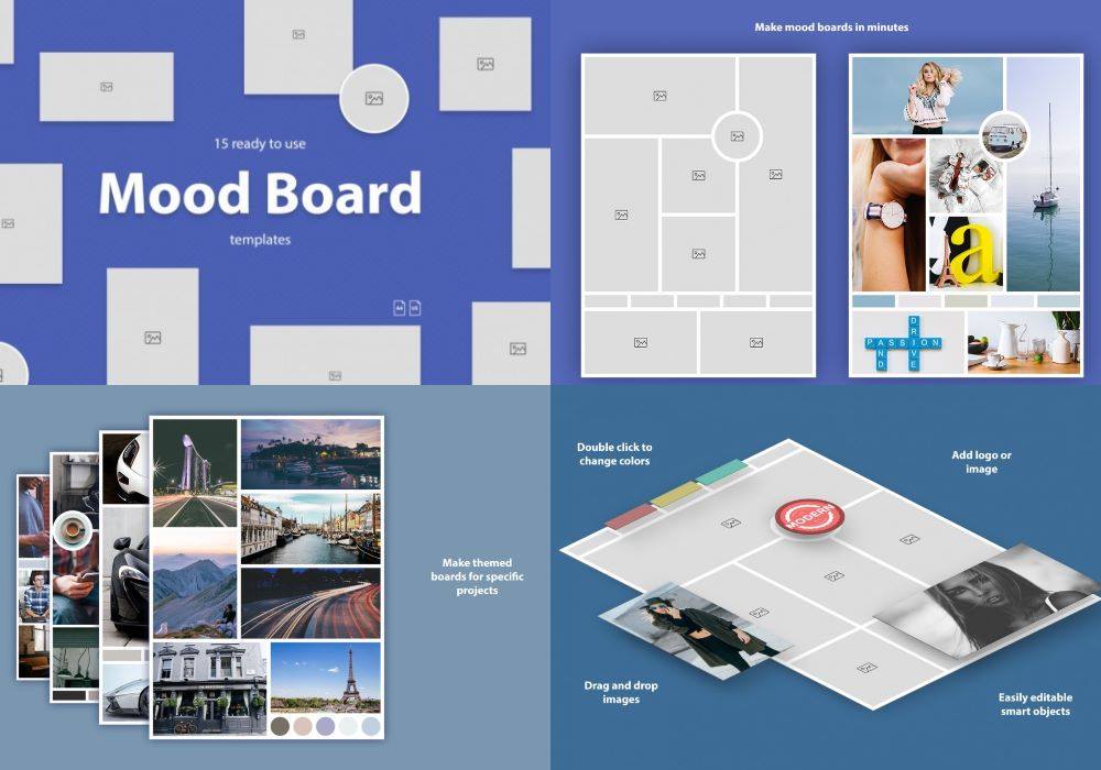 designtaxi's tweet photo. Get your project going with these fully editable, printable mood board templates https://t.co/4TbxYIXRgE https://t.co/JaElEPC6Hp