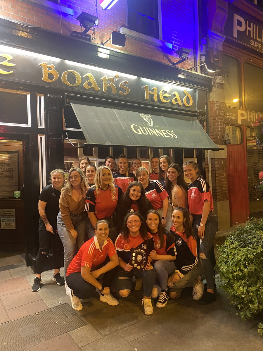 boarsheaddublin's tweet photo. @ainehourican was always jealous of champions @boarsheaddublin she finally got her wish, congrats @StBrigidsGAA @dublinladiesg https://t.co/jIAr3OvKSV