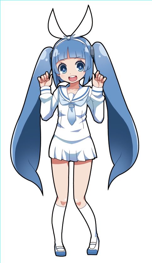 「くす子繋がりでニパ子公式のイラストを描かせてもらって幾年月。色々ありました!自分」|今泉昭彦 現在お仕事募集中。のイラスト