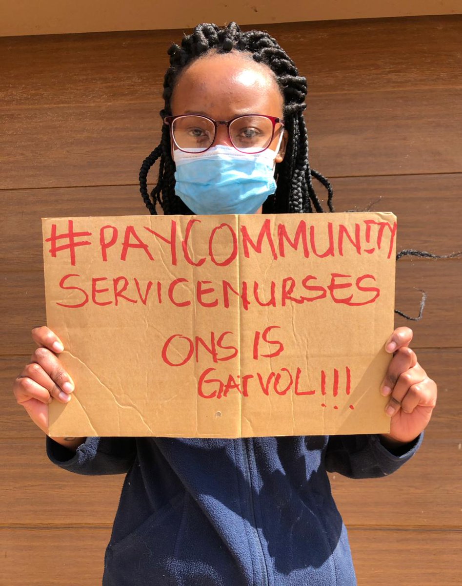 DunePromise's tweet photo. #paycommunityservicenurses
#cyrilramaphosa
#gssc
@GautengHealth
#jacobmamabolo https://t.co/7BcsObhtMt
