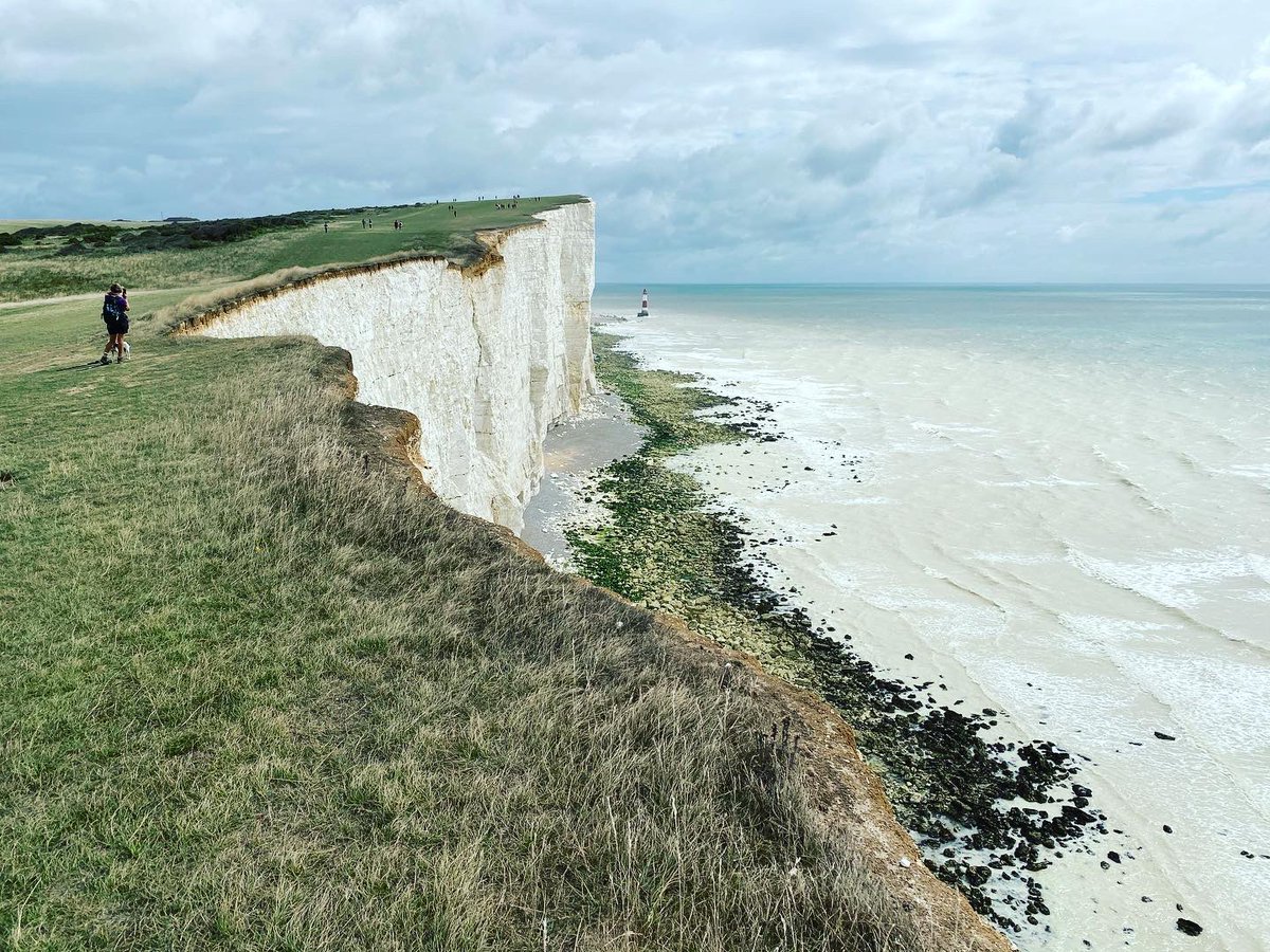 Beachy Head, East Sussex.According to researchers, more than 500 people have died at Beachy Head since 1965. It’s one of the most notorious suicide spots in the world. #staycation  #uktour  #britishtour  #ukstaycation  #summer  #britishsummer  #uksummer  #eastsussex 