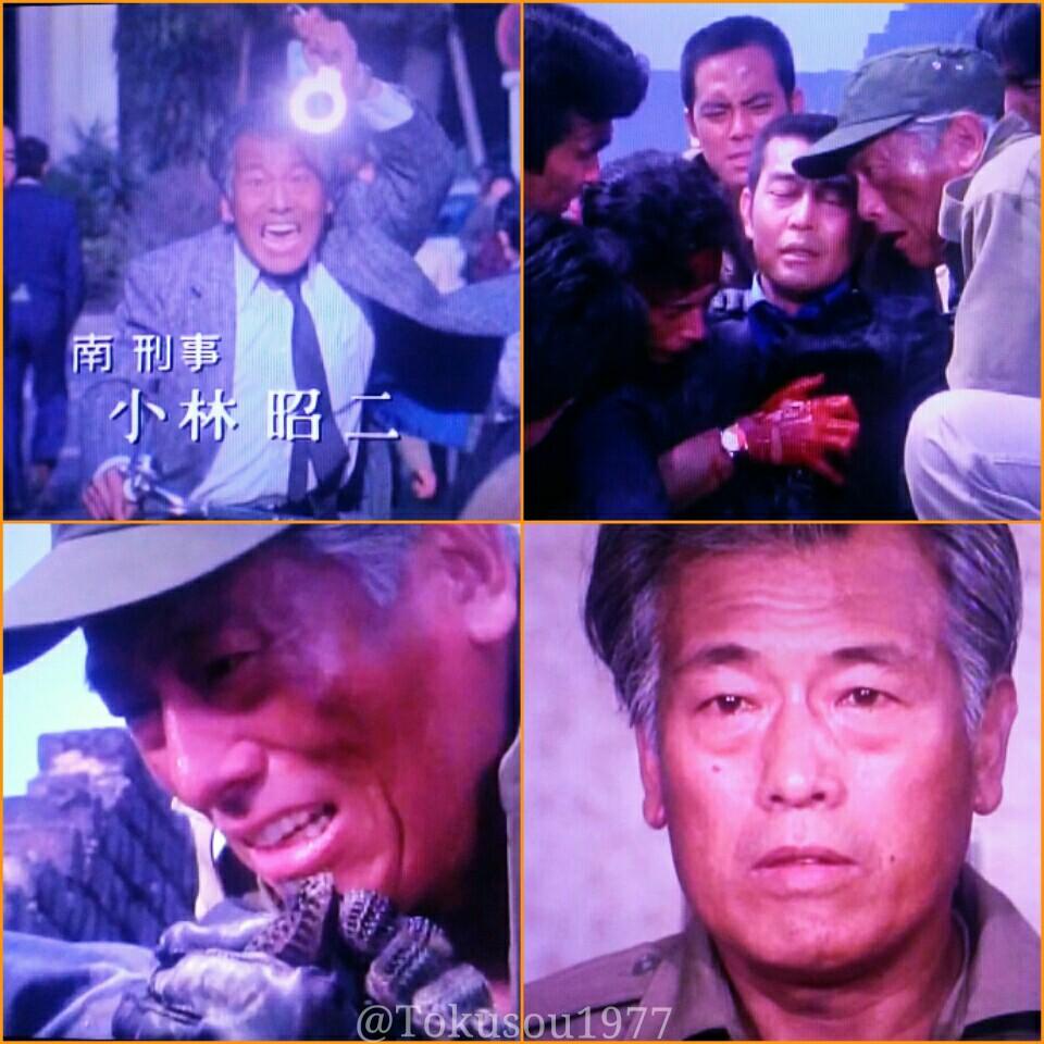 北の大田黒 本日８月27日は 小林昭二 さんの命日 科特隊のキャップとして怪獣と戦い 正義の一市民として栄光の７人 ライダーに協力 そして刑事として団長の最期を看取る まさに国民的おやじさん 笑 刑事ドラマでは 犯人を演じることもあったけど