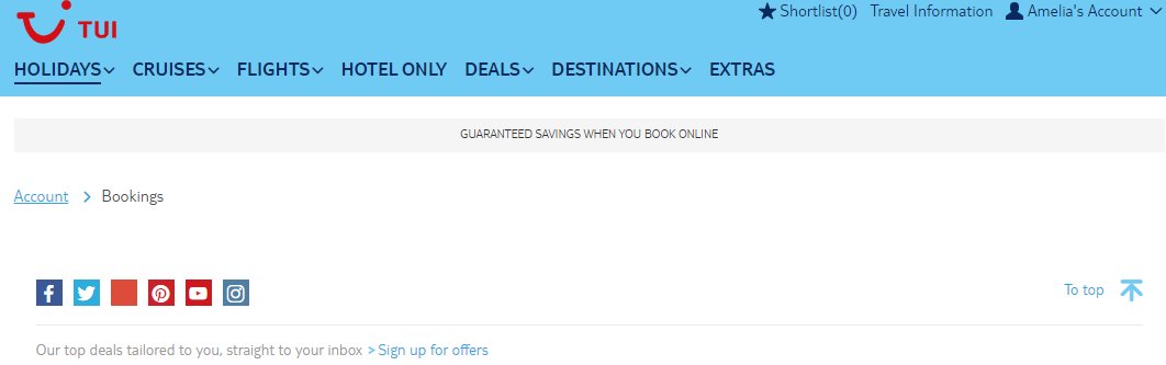 Sectimus's tweet photo. @TUIUK Why is my booking not showing in my bookings account page? https://t.co/5VylvDtsof