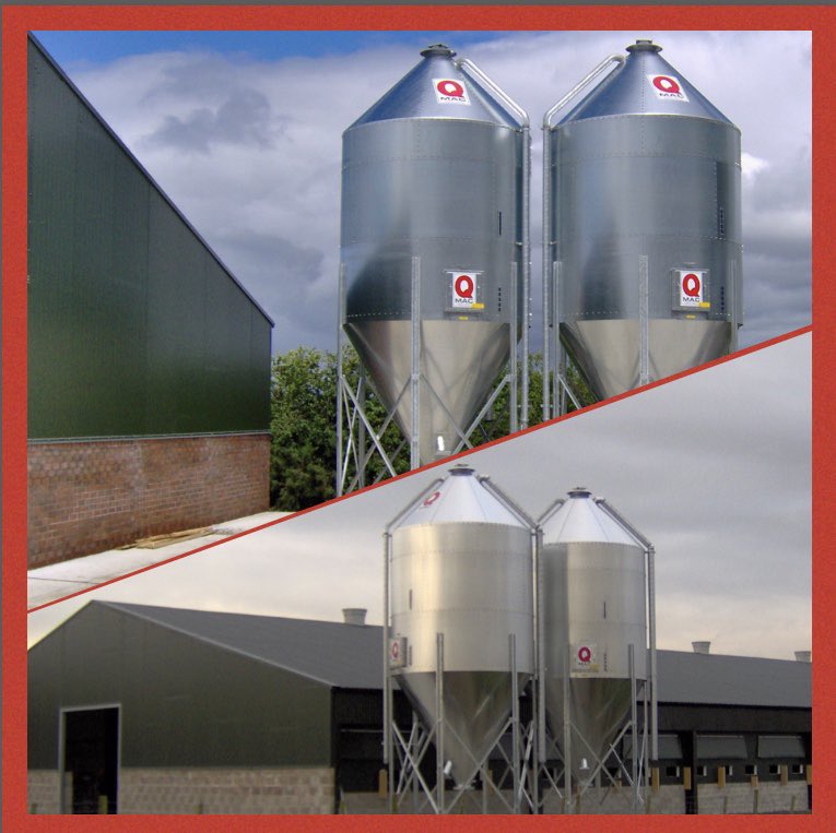 Throw back Thursday to 2008/2009 when we supplied 2 x 20 tonne silos to different poultry sites! #Qmac #Silos #TBT #QmeansQuality #poultry
