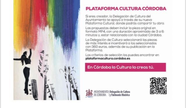 Interesante iniciativa del <a href="/ayuncordoba_es/">Ayuntamiento Córdoba</a> #CordobaEsp #CulturaEnMovimiento