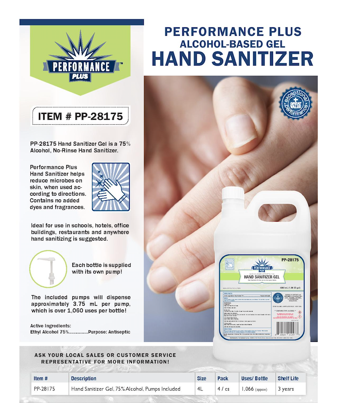 We believe that every customer should have a steady supply of products to keep their business safe and clean. You can rely on Village Services to deliver a sanitary touch with our new hand sanitizer, capable of quickly eliminating 99.9% of germs and bacteria!