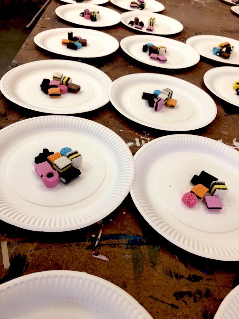 Creating these ready for our still life drawings #Art #StillLife #ObservationalDrawings #ArtAndDesign #Sweets #Biscuits