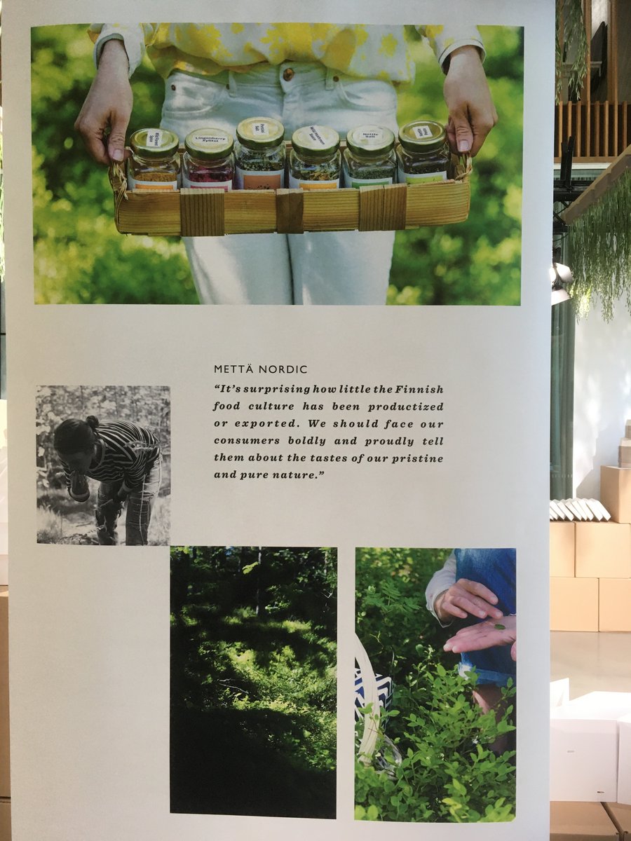 helenasustar's tweet image. Passing Väre lobby, I came across @DesignBites @AaltoDF  exhibition presenting excellent examples of next generation of transformative #businessmodels adopted by Finnish food and beverages companies.  #Sustainability #circulareconomy #sustainablebusiness #food #transition