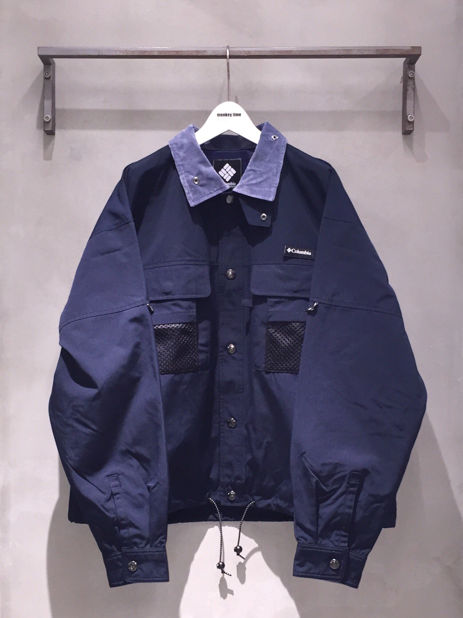 モンキータイム コロンビア 別注 つつましく コラボ フィッシング  