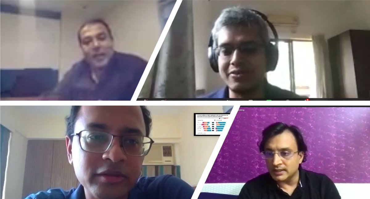 Key insights from a great discussion on neobanks with  @guptajiten  @sinhaanurag14  @Vinaybagree and Sameer Shetty @VikramV23  @RajatAgarwal167  @Akshatj17