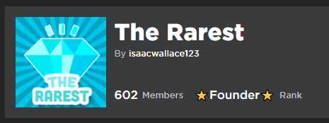 OfficialRarest's tweet photo. Boom, We hit 602 Members, lets gooo! can we reach 1K soon guys? #Growing #robloxDev #OfficialTheRarest #Awesome #Roblox #RobloxGames #RobloxGroups https://t.co/NwT8EBfCWw