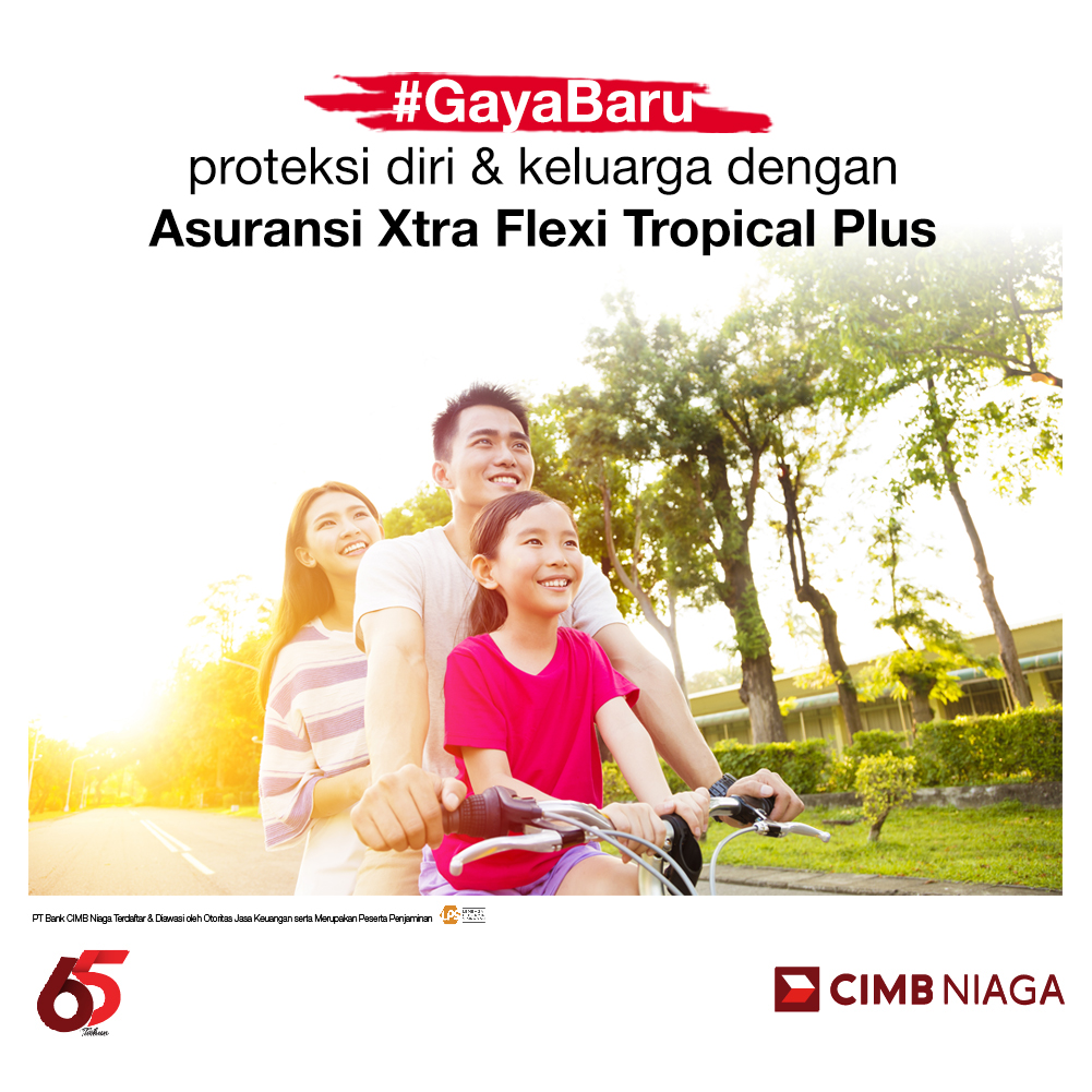Cimb Niaga On Twitter Sudahkah Memproteksi Diri Dan Keluarga Yuk Ikutan Asuransi Xtra Flexi Tropical Plus Di Cimb Niaga Mudah Banget Caranya Bisa Dibeli Langsung Di Octo Clicks Premi Mulai Dari Rp
