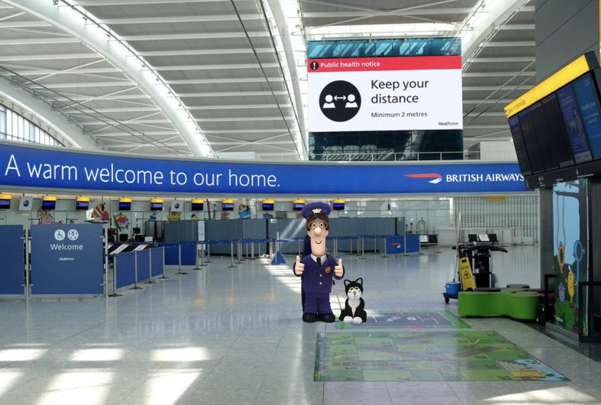 BA are imposing 10 year bans on people slagging them off.  At this rate Terminal 5 will look like this #BritishAirways #BABetreyal #WeAreBA #BArbaric IMG_2131