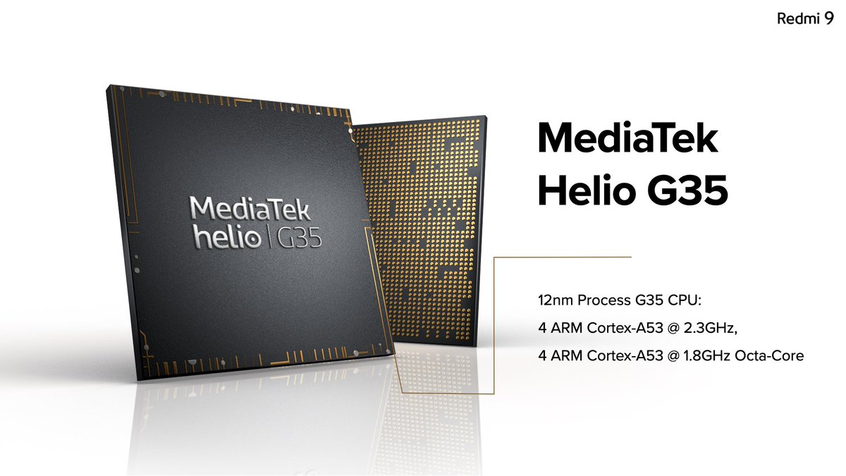 bhuvnesh_bagri's tweet image. #Redmi9 comes equipped with #MediatekHelioG35 + #HyperEngine Game Technology 
#Redmi9 with #HelioG35 vs SD 439  #MoreRAMMoreFun