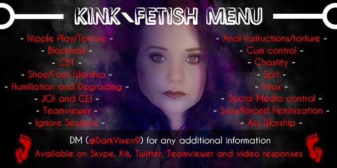 It isn't a game
It isn't sex
It isn't a little fetish 

It is a true desire 
It is a passion 
It is a lifestyle 

I'm very kink friendly in fact it's encouraged. 

If you want a session see my new menu below. 

If it's not listed DM to ask.

DM for costs, I won't bite...... much