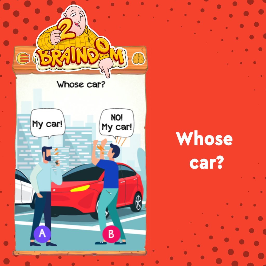 gingerjoygames's tweet photo. Guess who?
#braindom #braintest #brainout #braingames #brinpuzzle #brainteasers #iqgames #smartgames #dailyriddles #satisfyingposts #brain #game #gameoftheday #test #riddles #tricks #riddle #brightmind #braingame https://t.co/nb7FZuQBpz