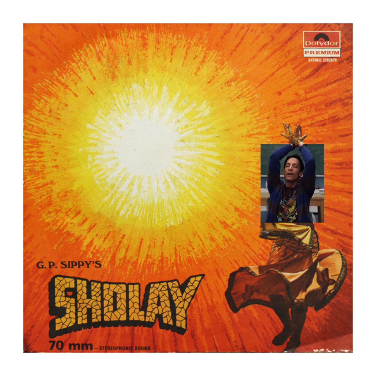 profsasser's tweet image. Sholay, but with all community characters
1. Abed don't dance in front of dogs yo  

1/n