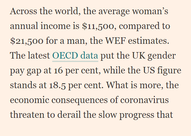 It's good to be aware of the gender pay gap, but ladies, we shall not let this fact stop us from creating a different future for ourselves. We can and should do things differently. It's up to us!