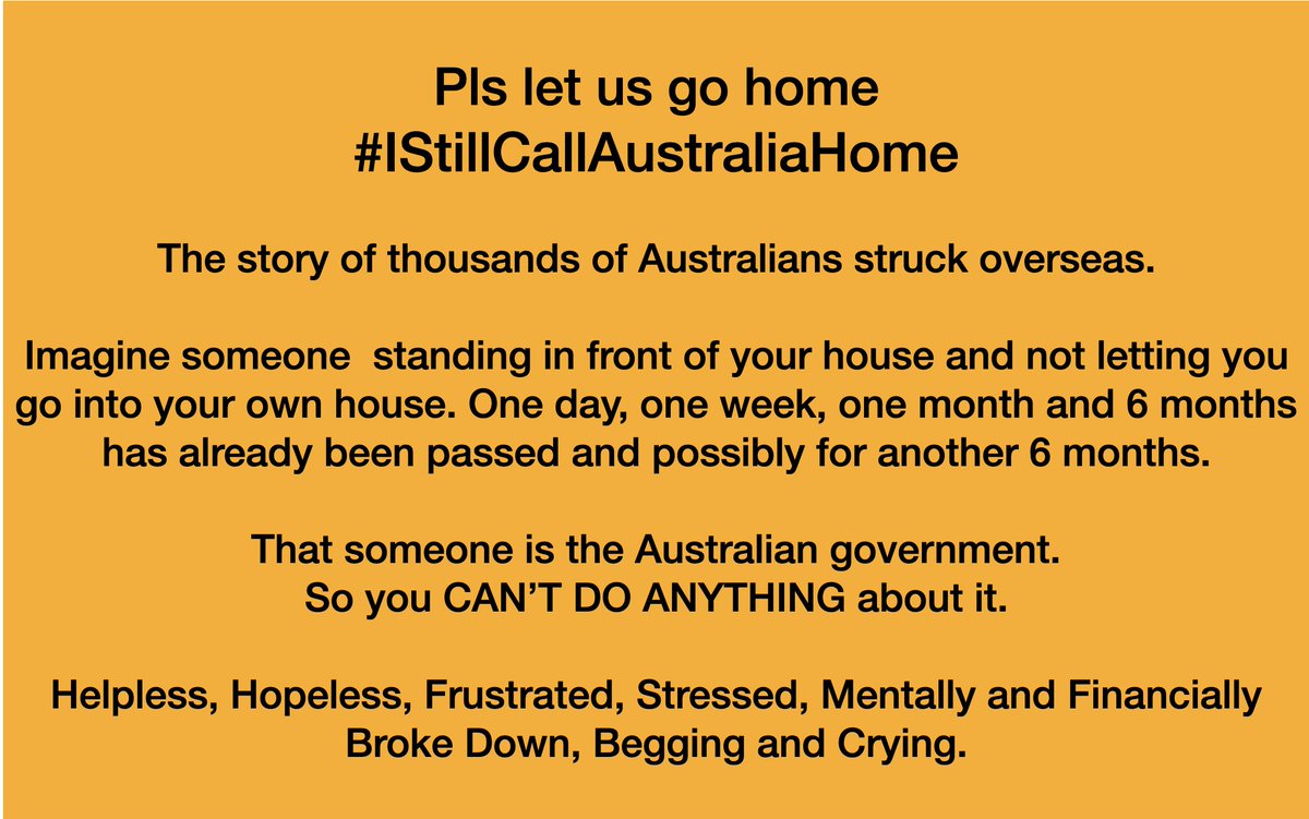 kaaraaboondhi's tweet photo. @AdamBandt @AnneTGallagher @Aust_Parliament @sunriseon7 @petajan @AnnastaciaMP @sbsnews #RemoveTheCap #IStillCallAustraliaHome #WeAreAlsoAustralians #PlsLetUsGoHome https://t.co/pMOneASt9S