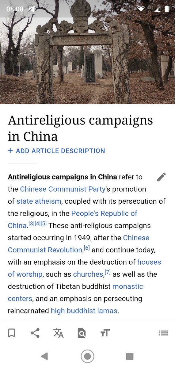 In Communist China, including the massive persecution of Uighers Muslims, Christians and Tibetan Buddhists.With explicit use of some of the same arguments you hear mouthed by Western secularists. https://en.wikipedia.org/wiki/Antireligious_campaigns_in_China?wprov=sfla1