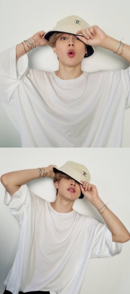 BTS Jimin posted on BTS official 