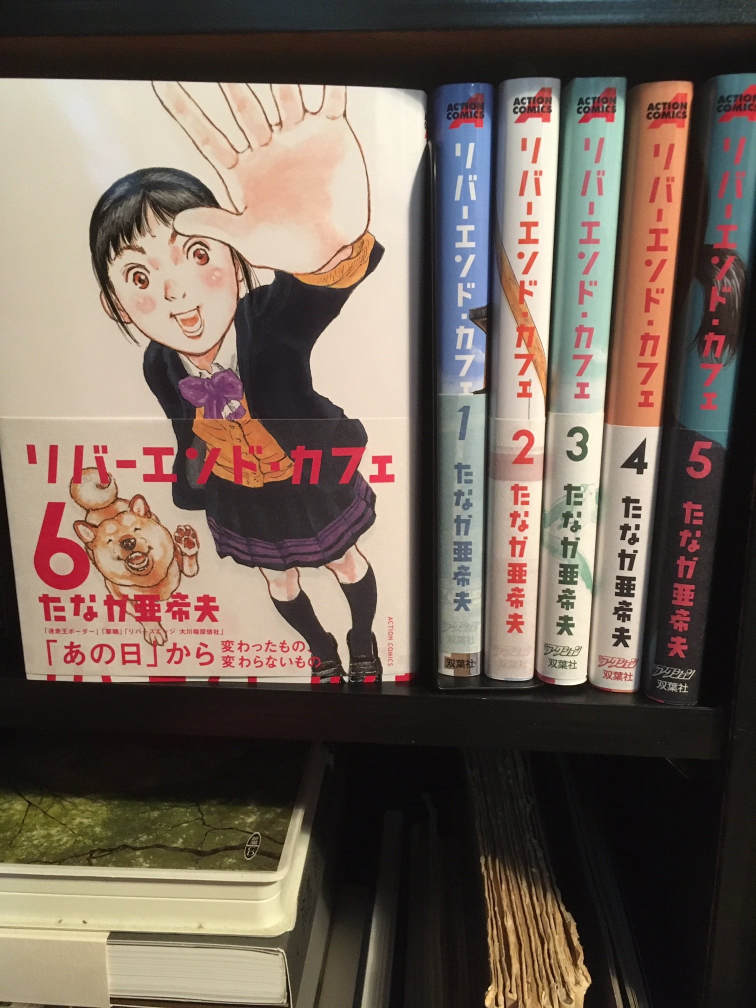 須山実 今 一番楽しみにしているコミック たなか亜希夫さんの リバーエンド カフェ 第6巻が本日発売になった 次の巻が待ち遠しい T Co Hi8ws0syjb Twitter