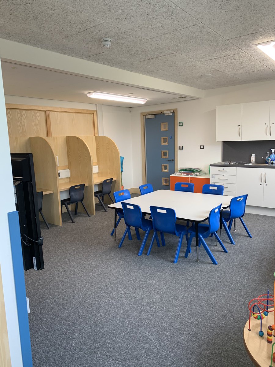 lewis_building's tweet photo. Burry Port Community Primary School New Classroom for ASD pupils.
Creating a well-designed classroom that has clearly defined work station and visual cures that can greatly increase the independence of the pupils. Many thanks to IWEC Electrical and LTC Mobility Ltd. https://t.co/MV2mOxiPDl