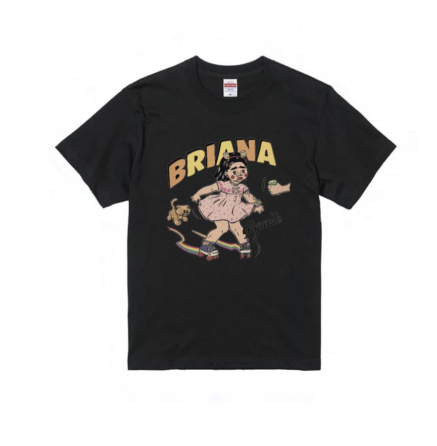ブリアナ・ギガンテ on Twitter: 現品販売 「即購入はしないでください」ブリアナギガンテ 第一弾Tシャツ(ステッカー付き) Tシャツ/カットソー(半袖/袖なし)