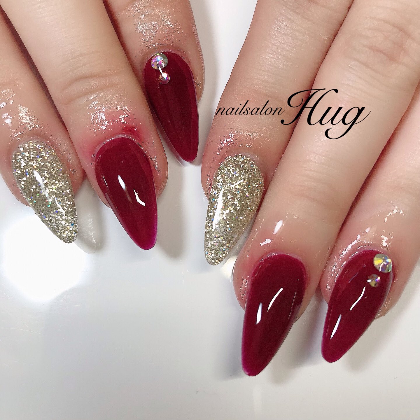 تويتر Nailhug على تويتر そろそろ先取り秋ネイルかなぁ オリジナルボルドーカラー お好きな色味を言って頂ければ作ります スカルプlストーンコース 6500 Lineid予約 Nailsalonhug 岡山ネイル 岡山 ネイルサロン スカルプネイル スカルプ 秋ネイル