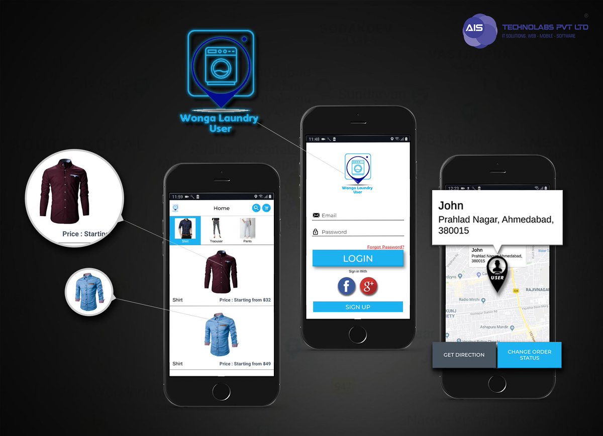 aistechnolabs's tweet image. Choose AIS Technolabs To Get Quick #AppSolution For #LaundryBusiness 👕🧺

We offer customized app solutions with design layout and modified features as per your business requirement.

Deal with your laundry troubles with our app solution. Tap to know more aistechnolabs.com/uber-for-laund…