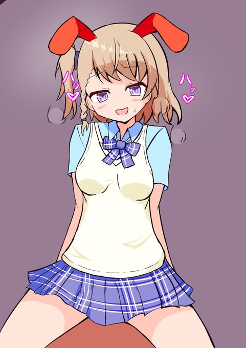 ニーミ、うさぎの遺伝子で辛いのはわかるけど俺に夜這いはまずいって!
俺が好きなのはジャベリンだから、ニーミには浮気出来ないって!
このままえっちしたら孕んじゃうし、絶対駄目だって!頼むよ! 